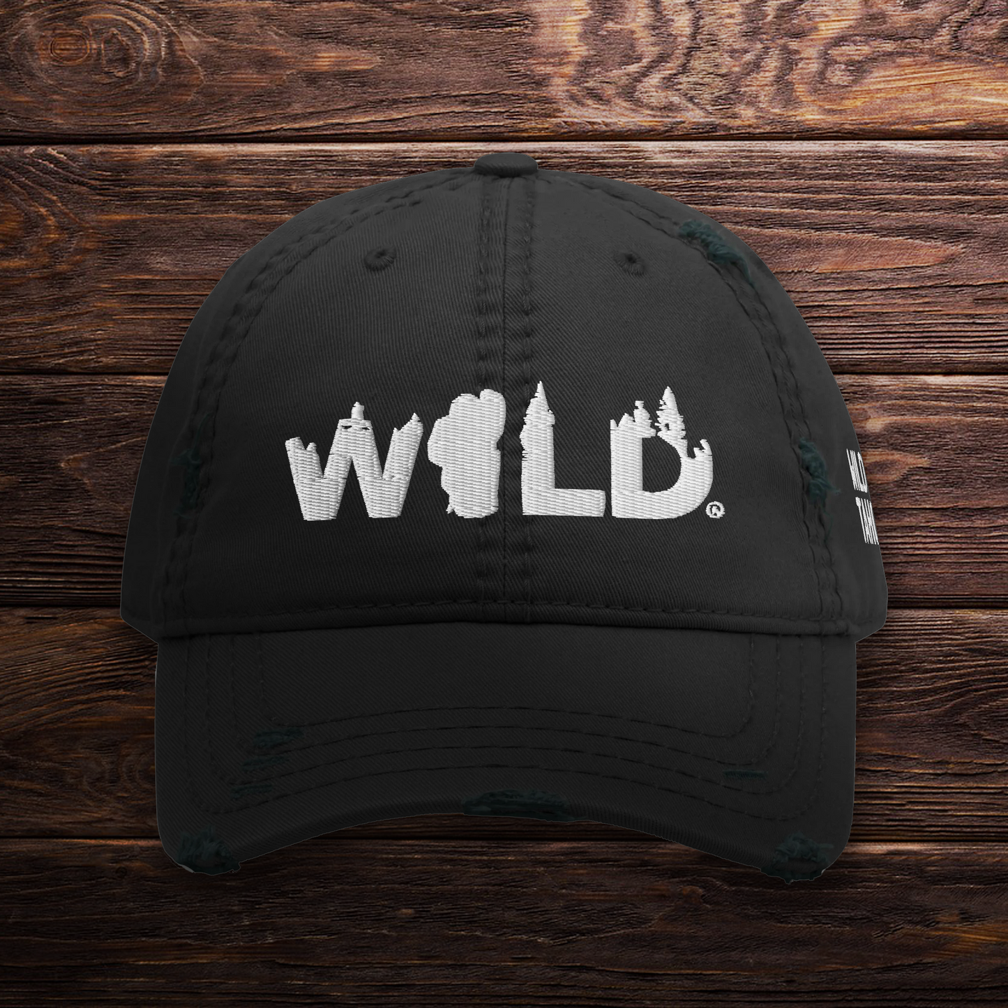 WILD In Tahoe™ Distressed Dad Hat