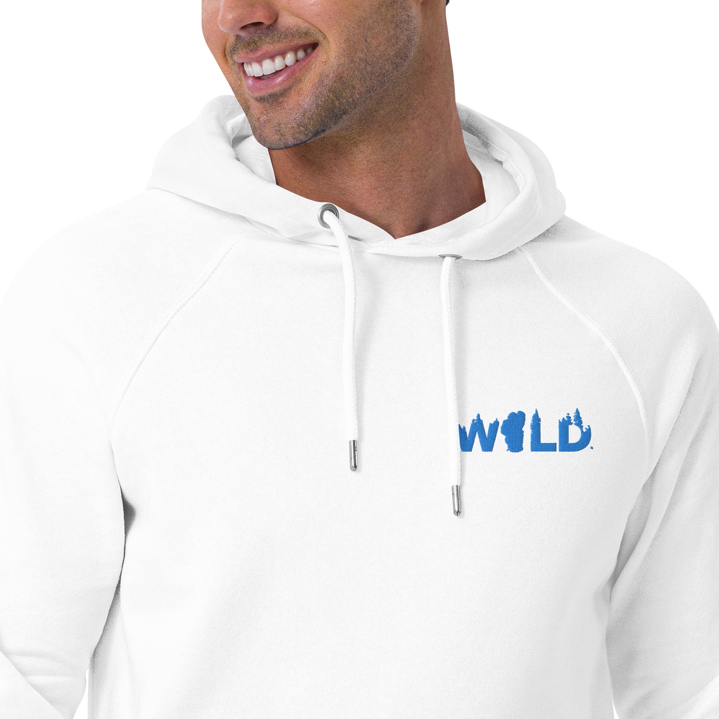 WILD™ in Tahoe by LOCAL™ Unisex eco raglan hoodie