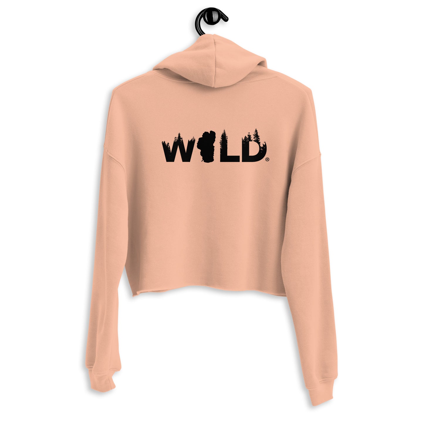 WILD in TAHOE Crop Hoodie