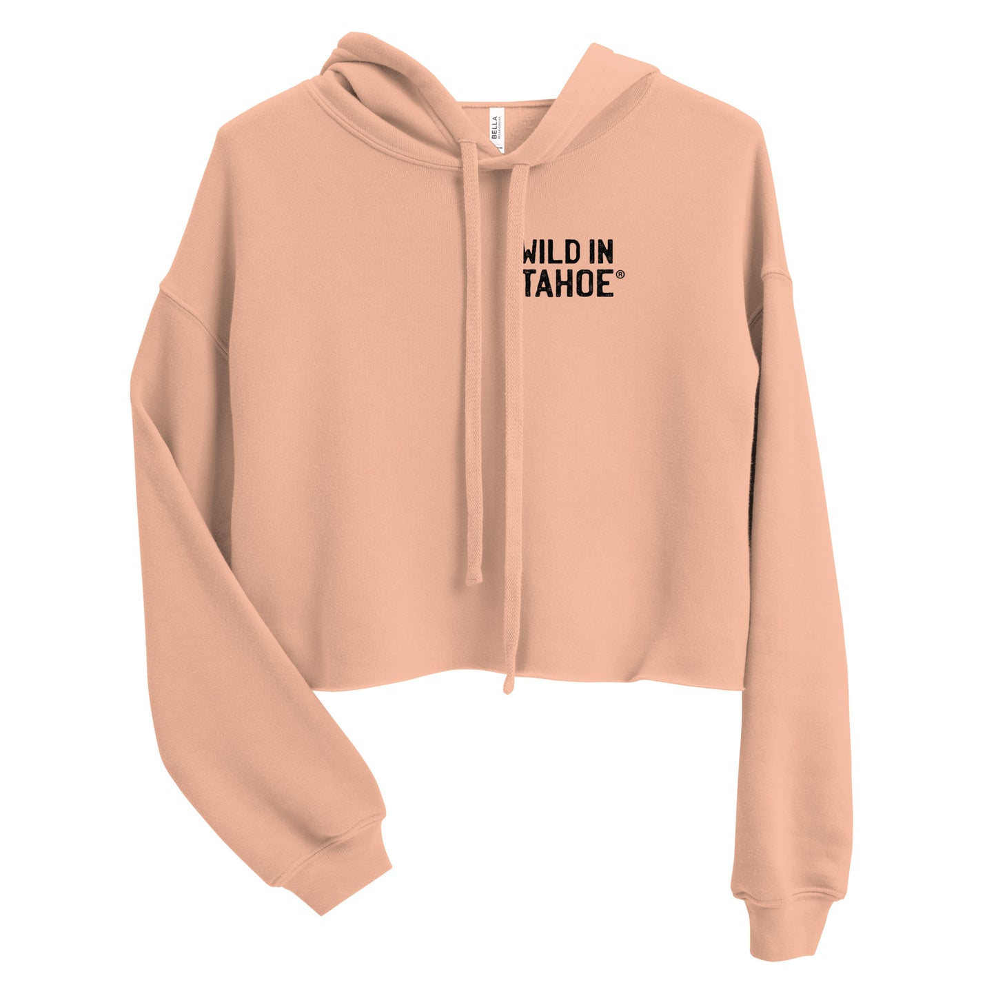 WILD in TAHOE Crop Hoodie