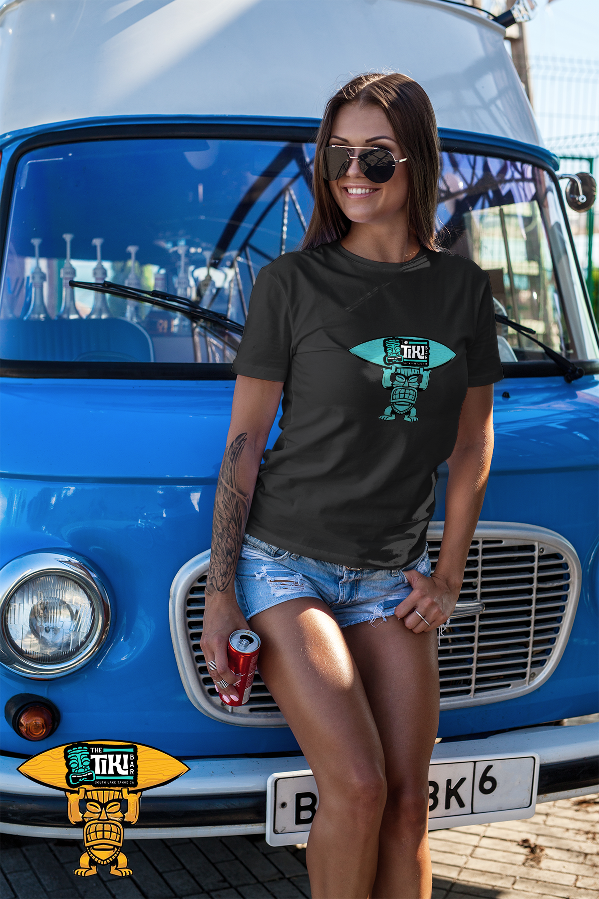 Stay Local Tiki Bar Idol Tee