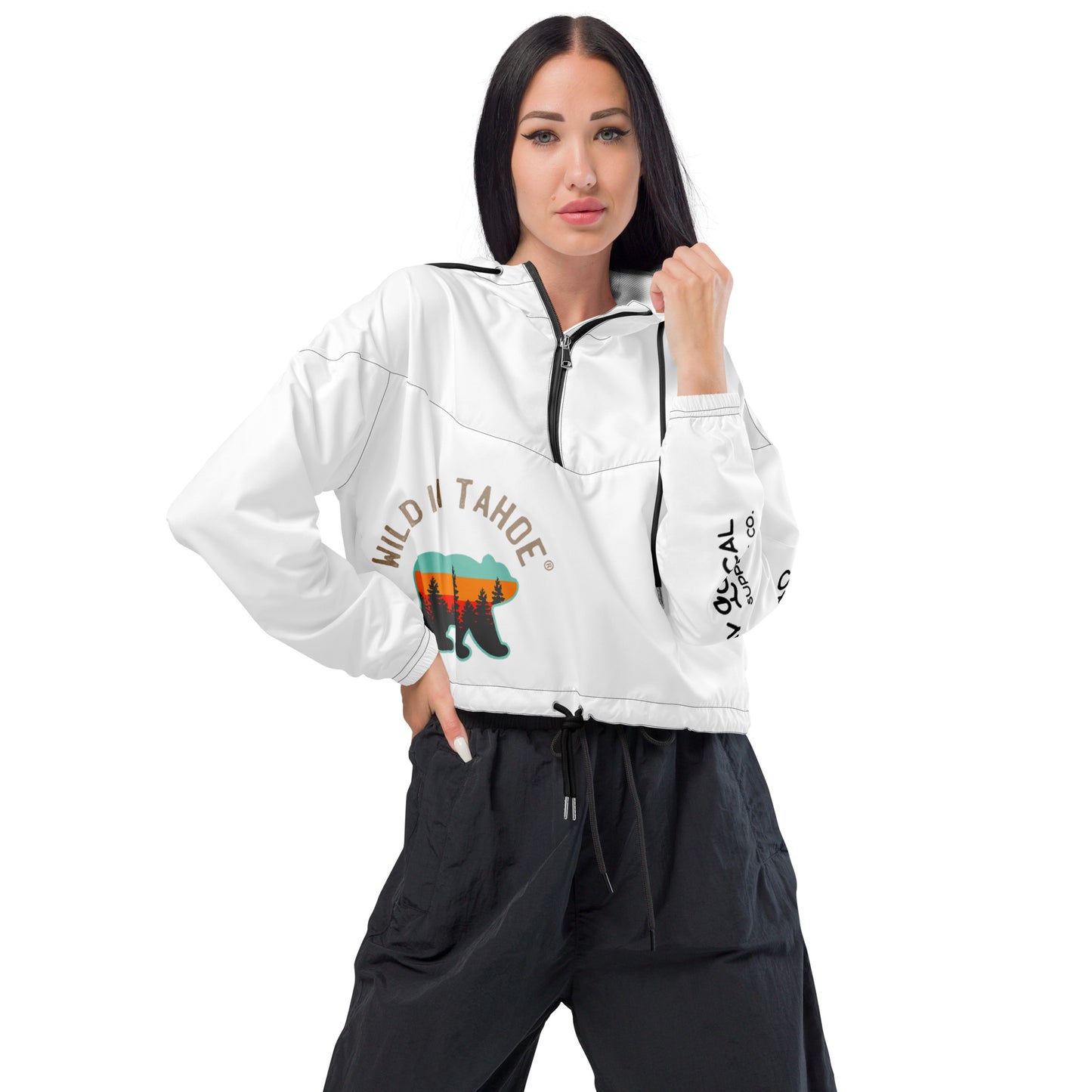 Wild In Tahoe™ Women’s cropped windbreaker