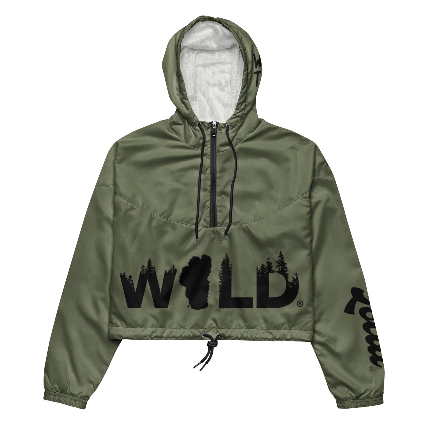 WILD™ in Tahoe by LOCAL™ Women’s cropped windbreaker