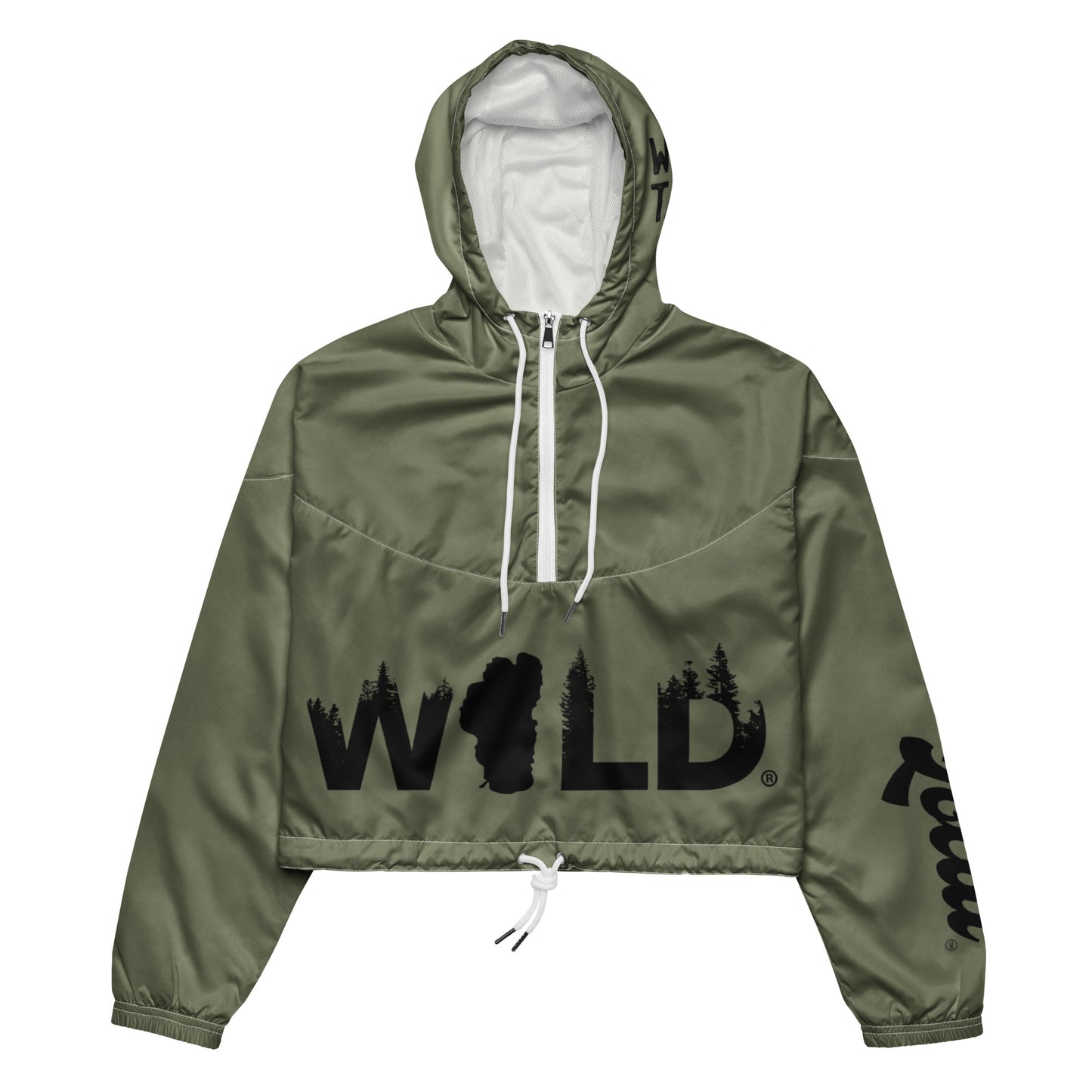 WILD™ in Tahoe by LOCAL™ Women’s cropped windbreaker