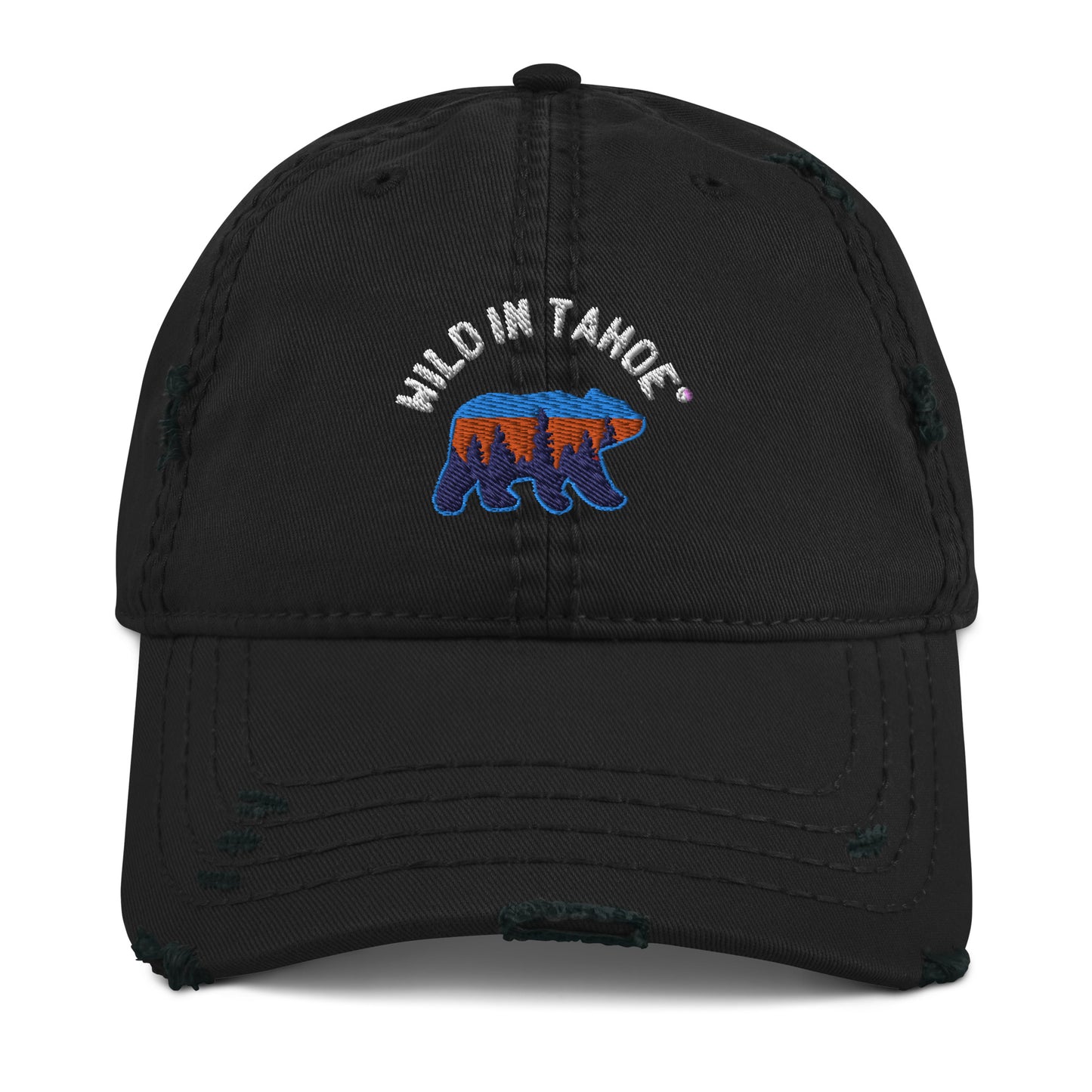 Wild In Tahoe™ Distressed Dad Hat