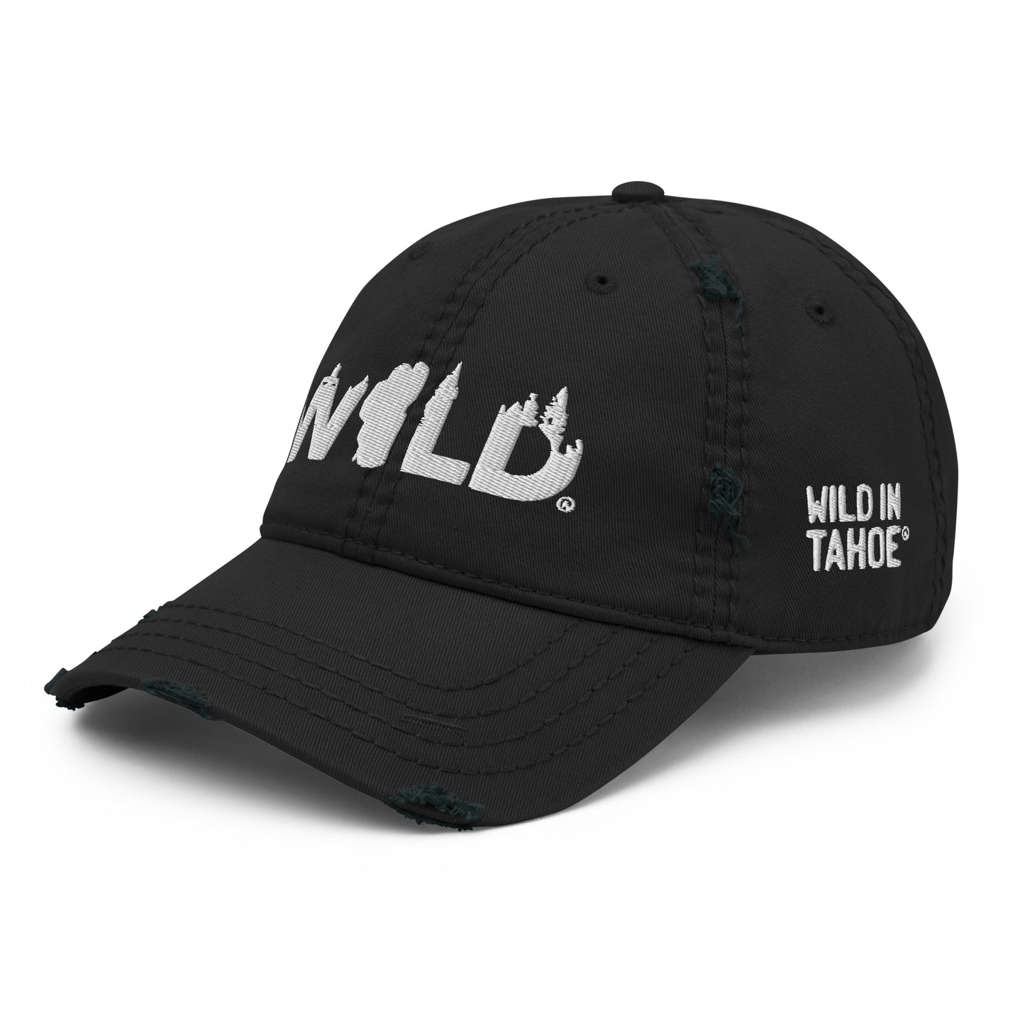 WILD In Tahoe™ Distressed Dad Hat