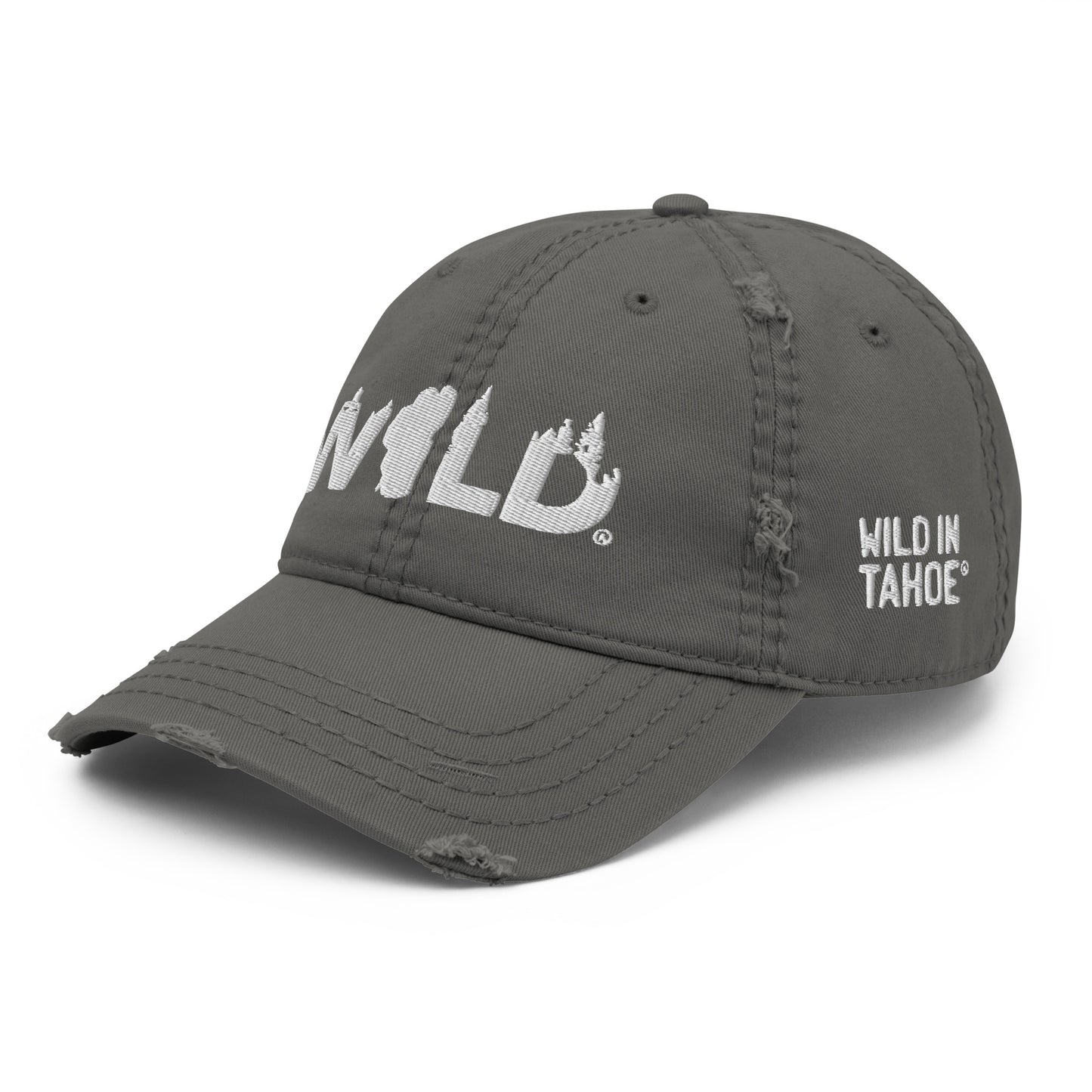 WILD In Tahoe™ Distressed Dad Hat