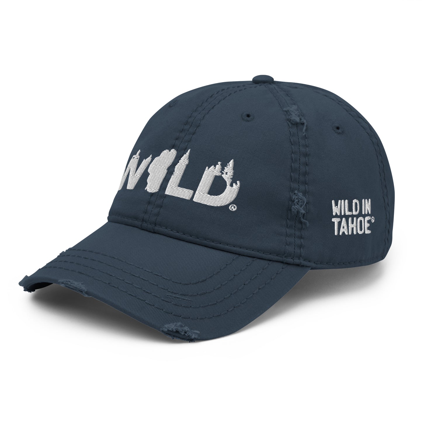 WILD In Tahoe™ Distressed Dad Hat