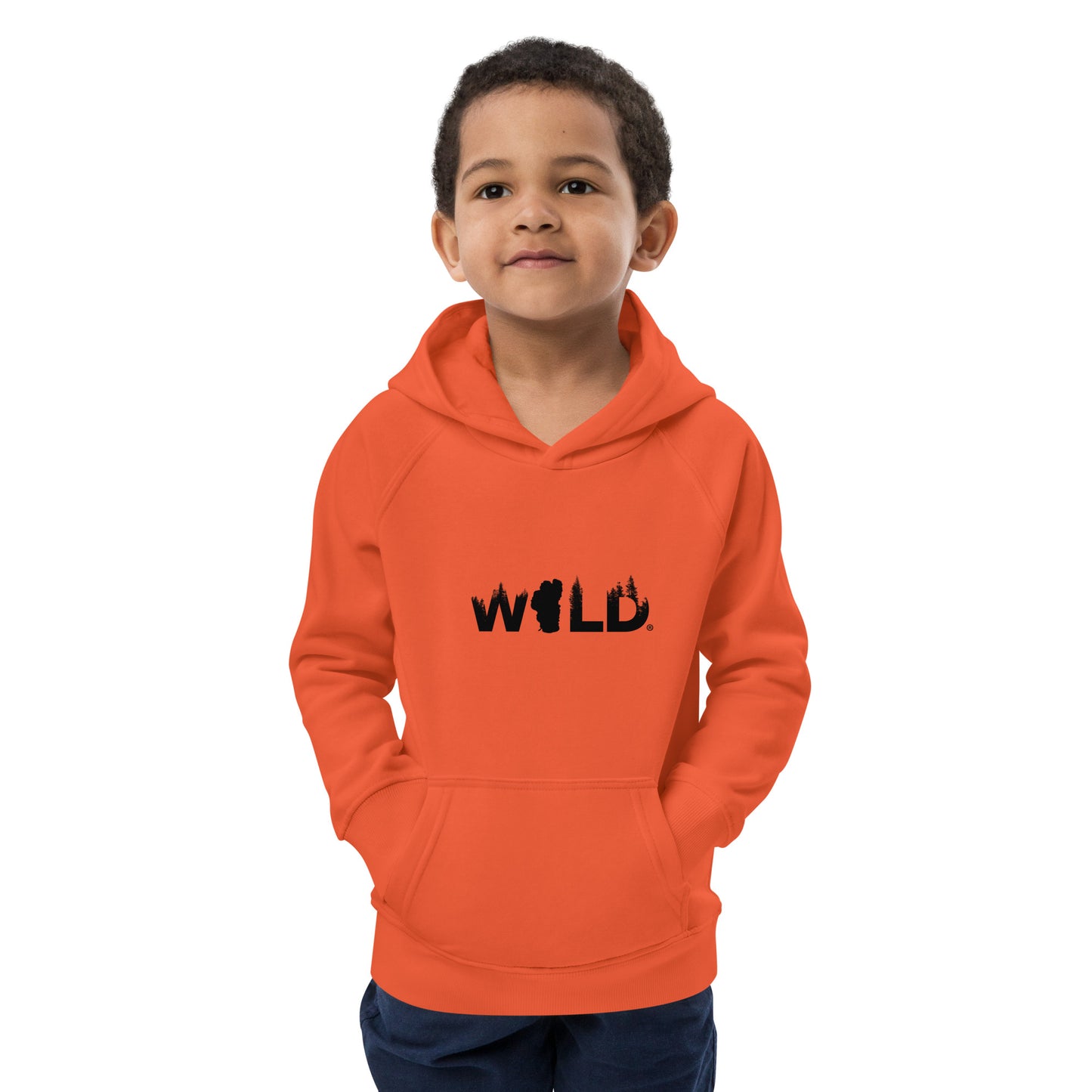 WILD in Tahoe™ Kids eco hoodie