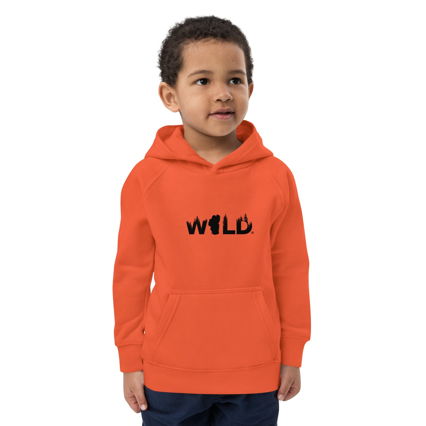 WILD in Tahoe™ Kids eco hoodie