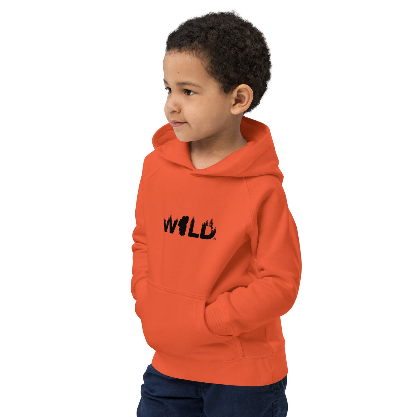 WILD in Tahoe™ Kids eco hoodie