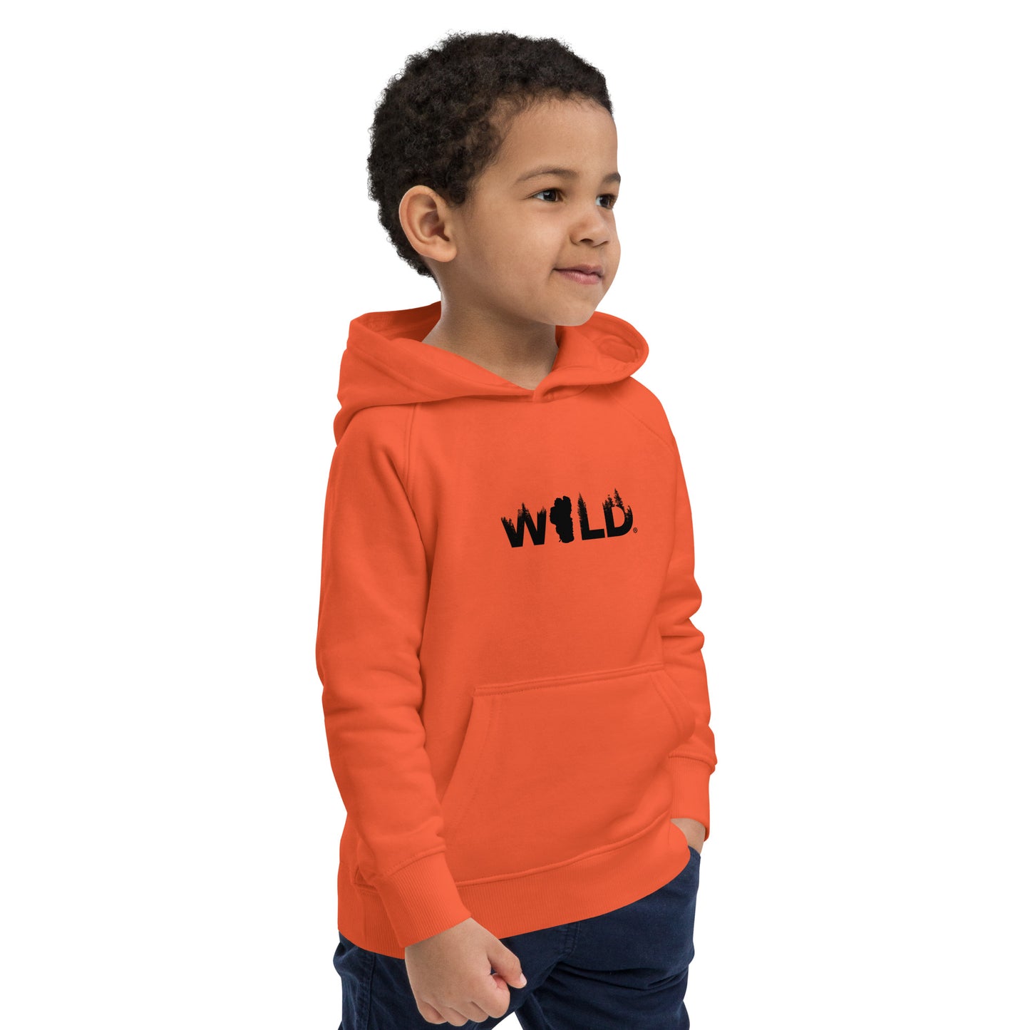 WILD in Tahoe™ Kids eco hoodie