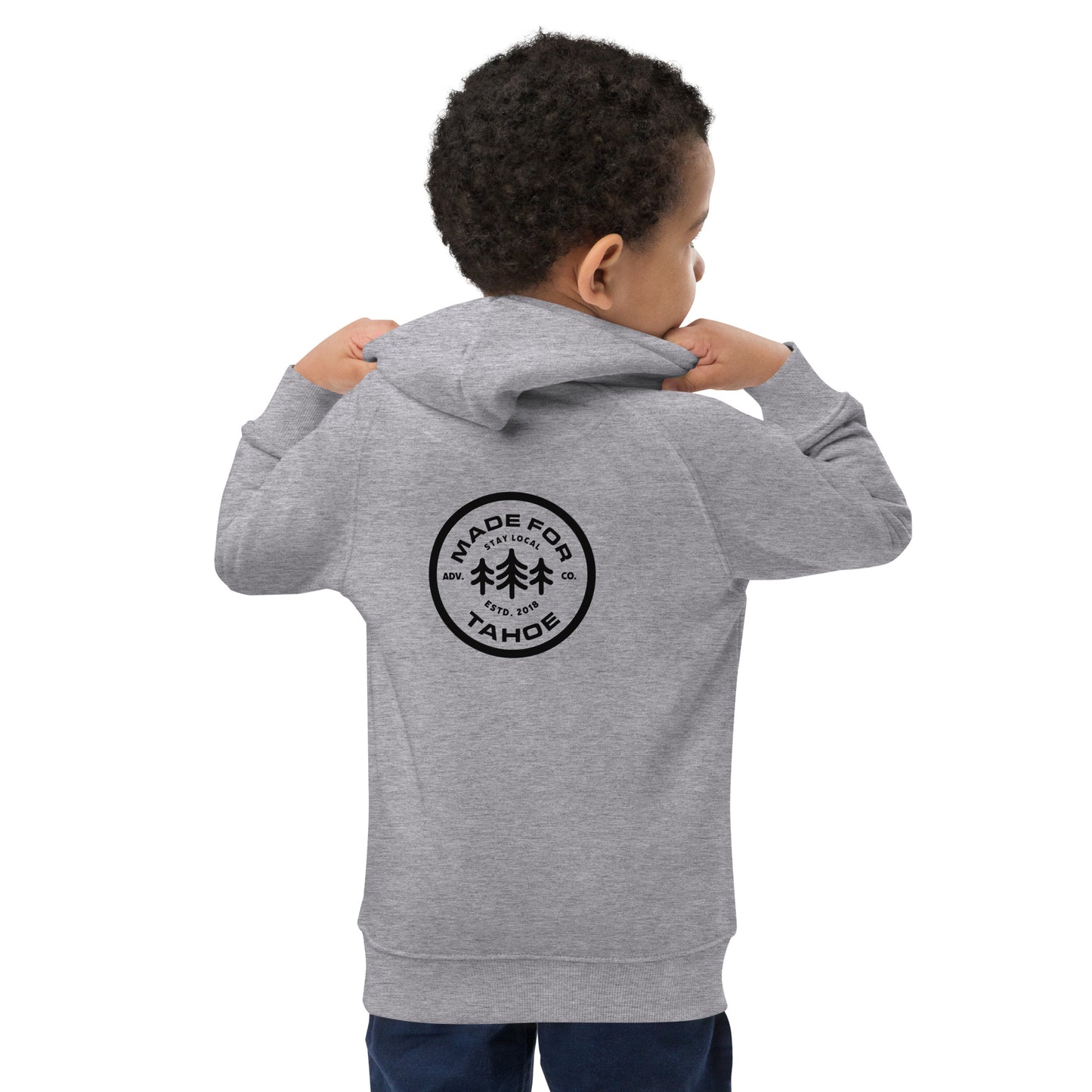 WILD in Tahoe™ Kids eco hoodie