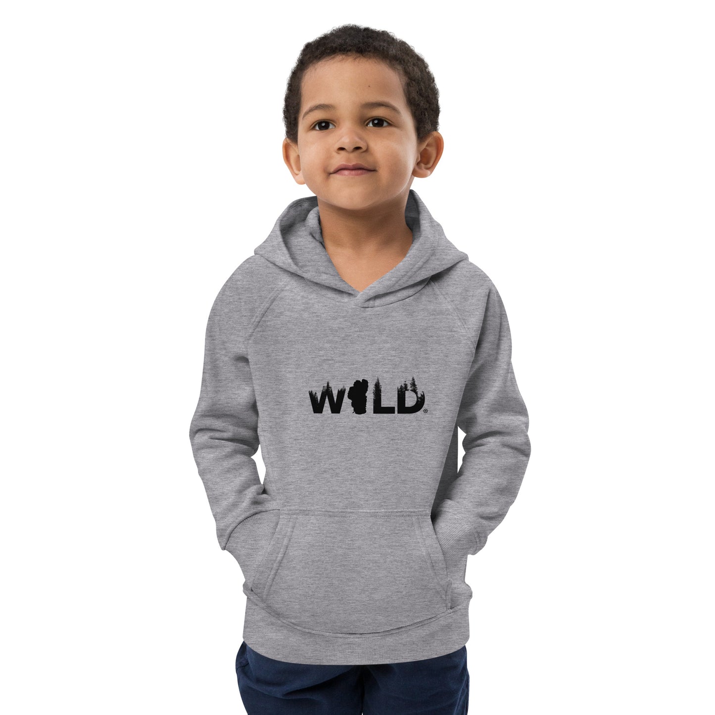 WILD in Tahoe™ Kids eco hoodie