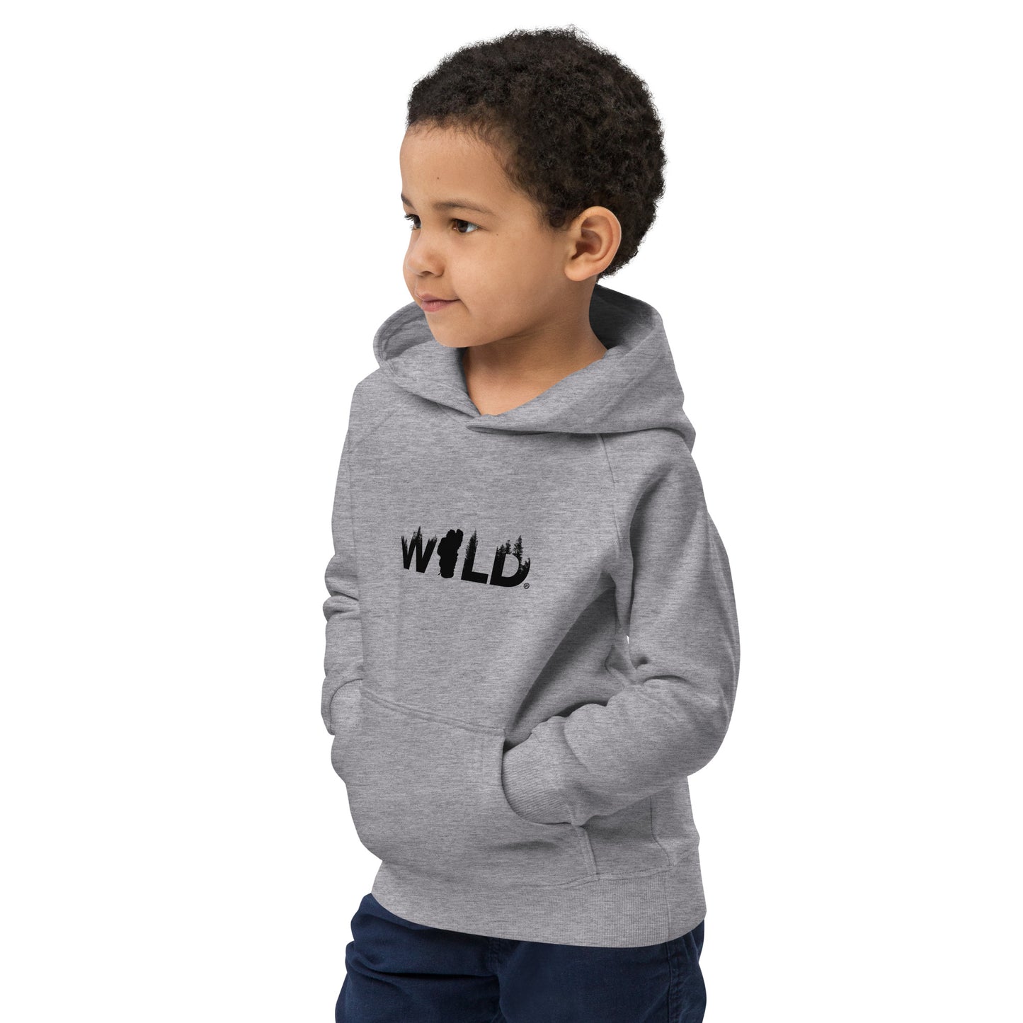 WILD in Tahoe™ Kids eco hoodie