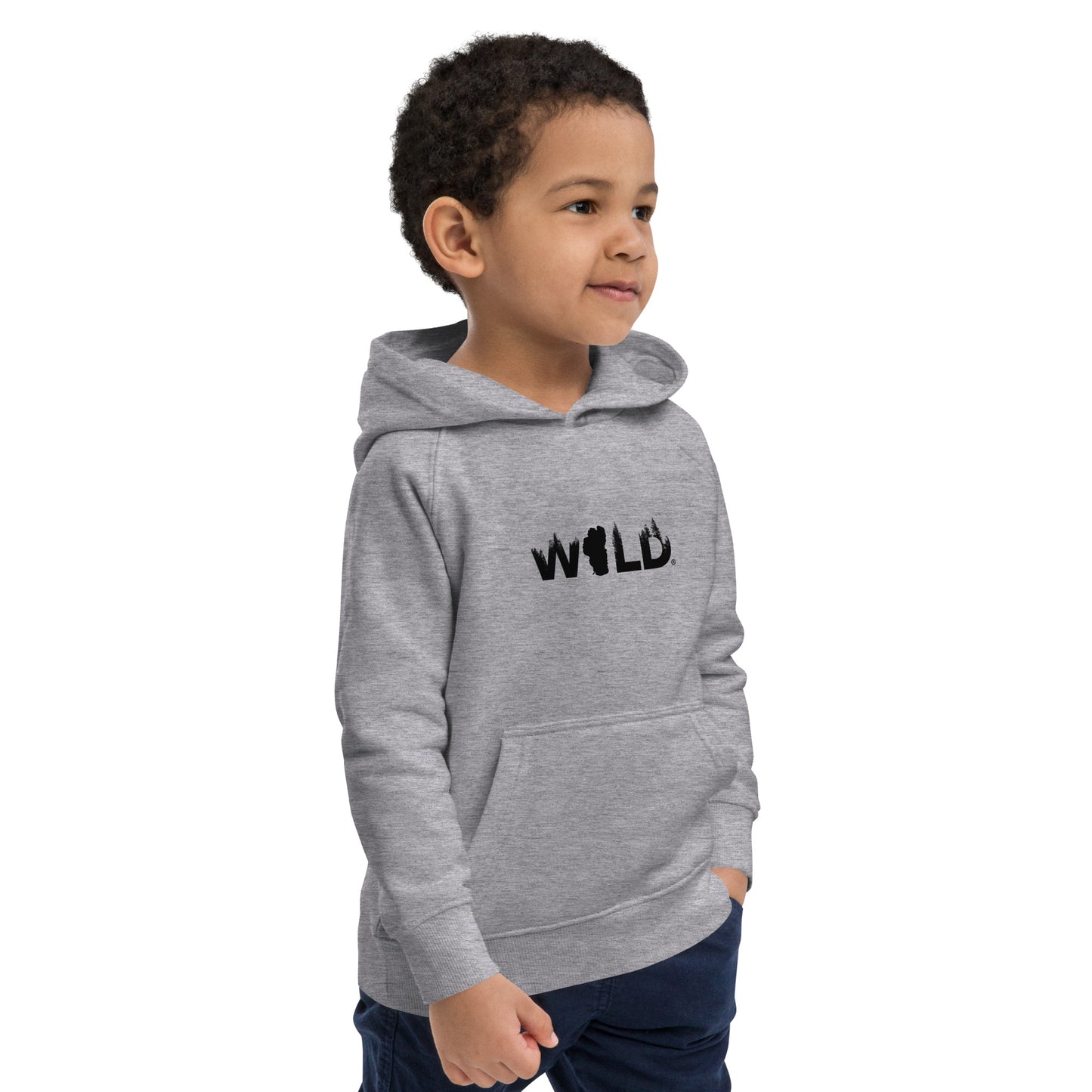 WILD in Tahoe™ Kids eco hoodie