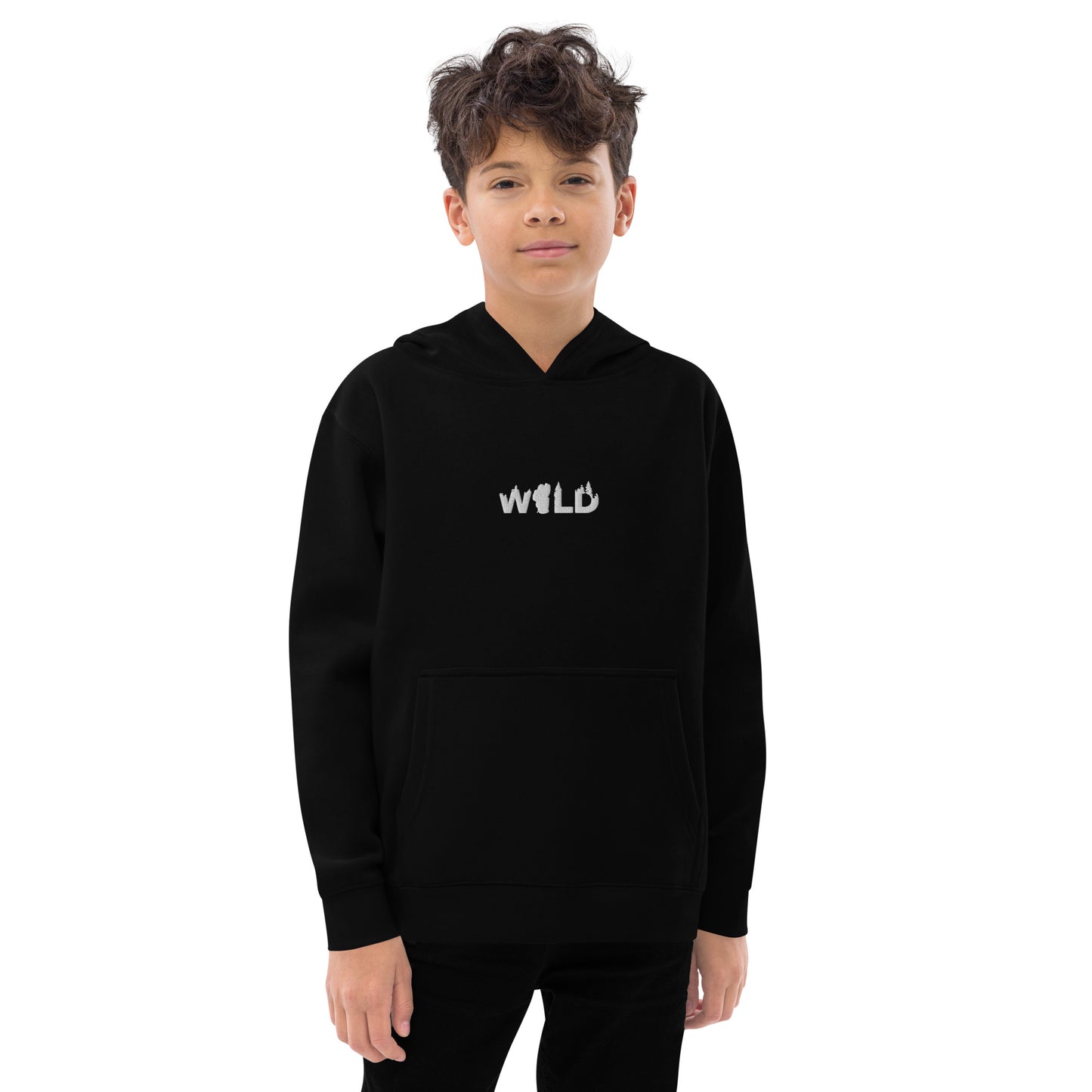 WILD in Tahoe™ Kids fleece hoodie